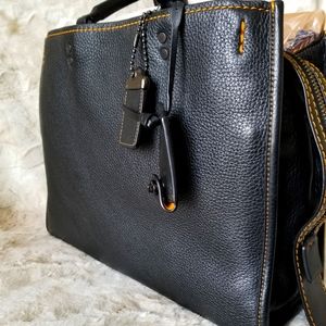 Coach Rogue 30/31 Black Pebble Leather